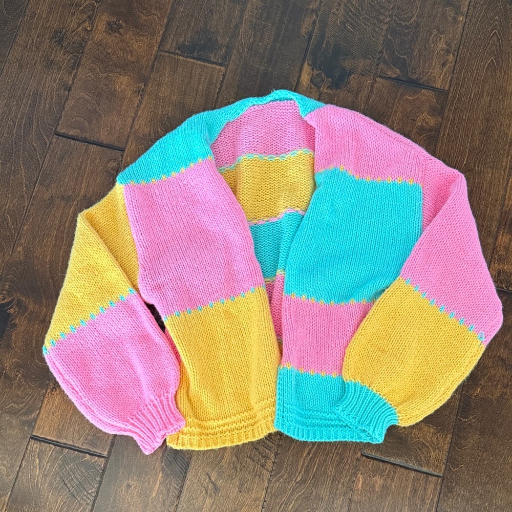 Colorful Striped Women's Sweater